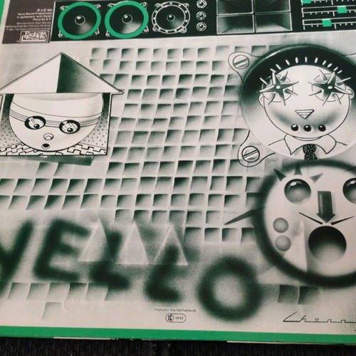 Yello Claro Que Si LP album used, electronic