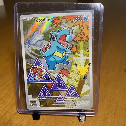 Totodile MEP 48 card like new