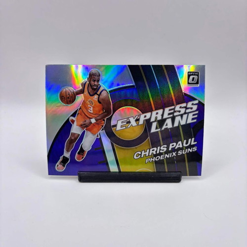 Chris Paul Donruss Optic 2021-22 Express Lane Purple Parallel card like new