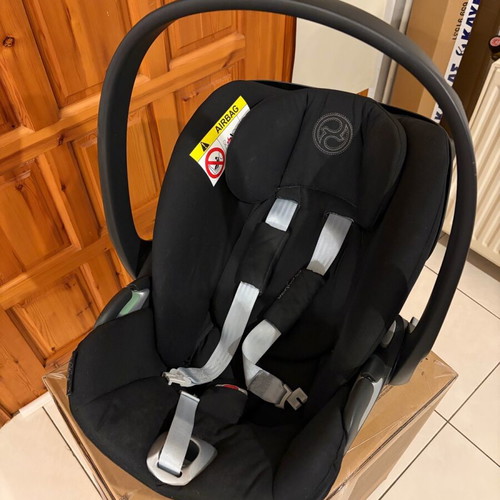 Cybex Platinum Cloud T i-Size car seat used Sepia Black