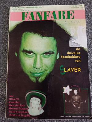 Fanfare #35 Used Metal Fanzine 1998