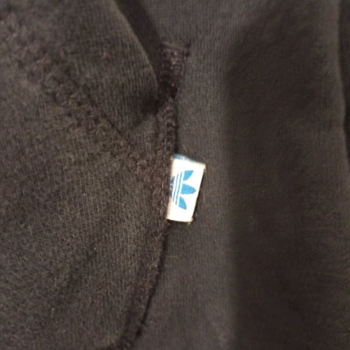 Adidas FZ HOOD FLE cotton hoodie blue size S like new