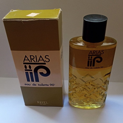 Vintage Ravel Arias Eau de Toilette men's splash 175 ml with box