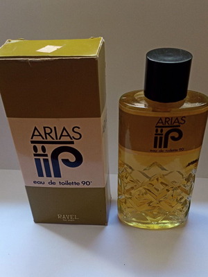 Vintage Ravel Arias Eau de Toilette men's splash 175 ml with box