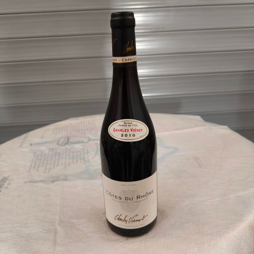 Charles Viénot Côtes du Rhône 2010 French red wine 750ml new