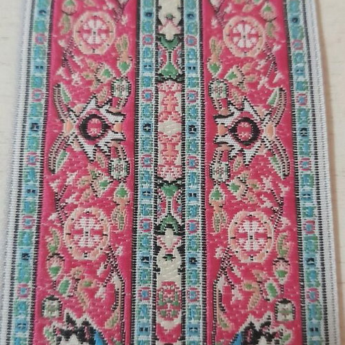 Woven Bookmark New Oriental Style Jacquard Fabric