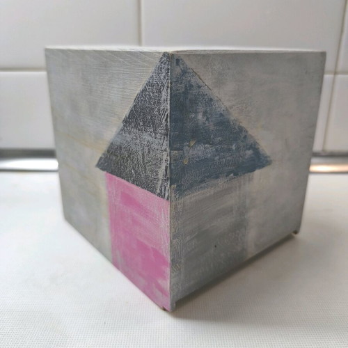 Handmade tissue holder like new