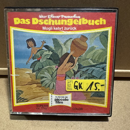 Das Dschungelbuch Super 8 Film Mowgli Returns vintage, like new