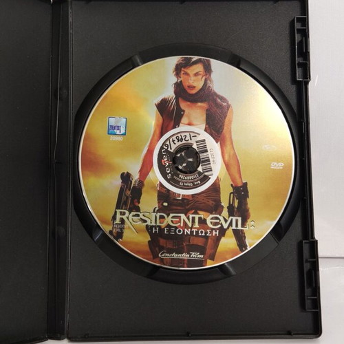 Resident Evil: Extinction DVD used with English audio and Greek subtitles