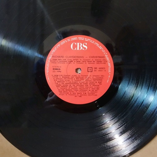 Richard Clayderman Christmas record like new, classical