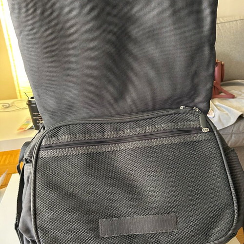 Inglesina Changing Bag anthracite new with insulated bottle holders
