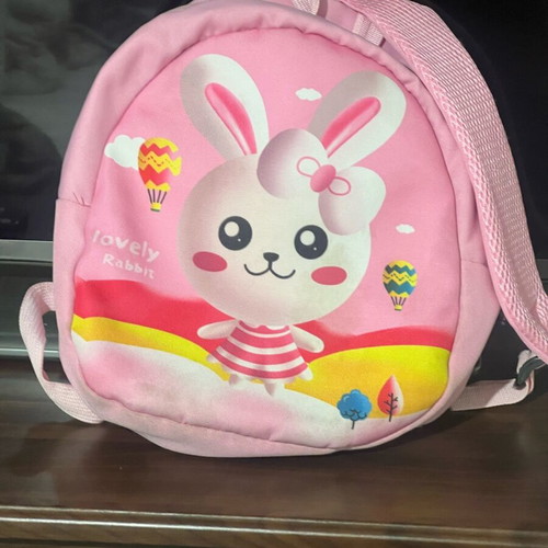 Pink children's bag used