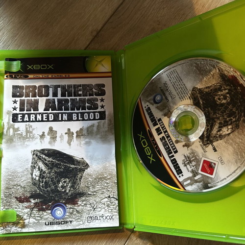 Brothers in Arms Earned in Blood Xbox Original game like new