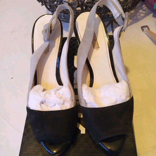 Geox sandals used, gray and black, size 36