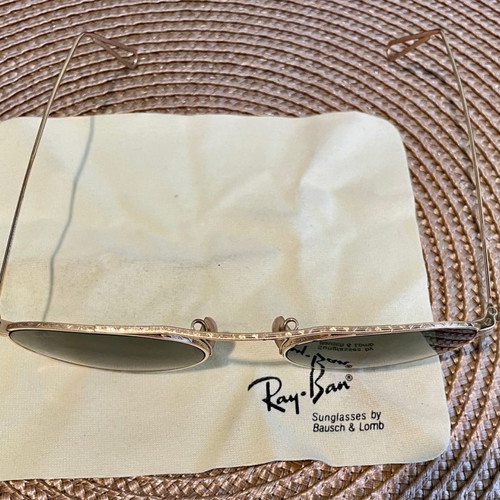 Ray-Ban Bausch and Lomb NOS new yellow sunglasses