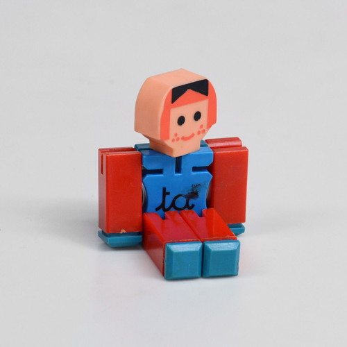 Italian Toy Figure «Ta» used from PA MA TA TO series, 1970s