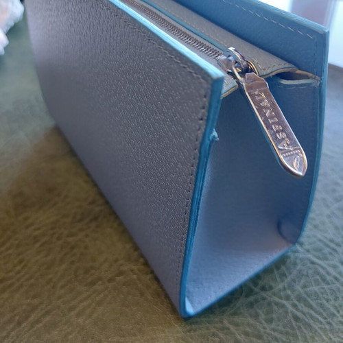 Aspinal of London leather case new turquoise
