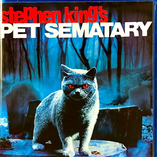 Pet Sematary Blu-Ray μεταχειρισμένο, αγγλικοί υπότιτλοι, δράμα τρόμου