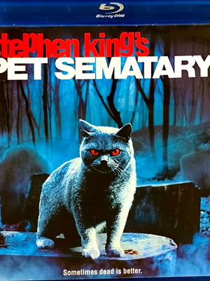 Pet Sematary Blu-Ray μεταχειρισμένο, αγγλικοί υπότιτλοι, δράμα τρόμου