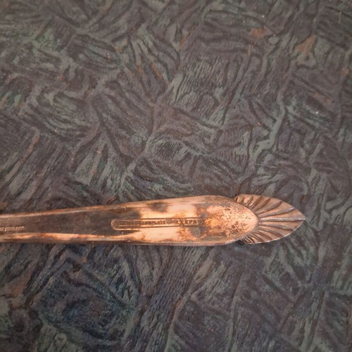 Silver-plated cutlery set like new, 6 forks 17cm and 6 knives 20cm