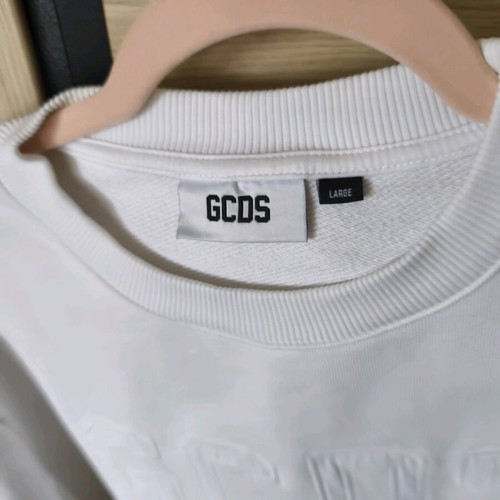 GCDS sweatshirt like new, size L, white