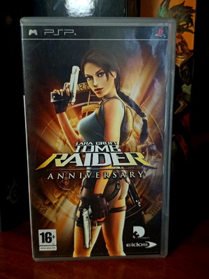 Tomb Raider Anniversary παιχνίδι PSP μεταχειρισμένο, αγγλική έκδοση