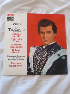 Vinyl record Verdi Il Trovatore highlights like new
