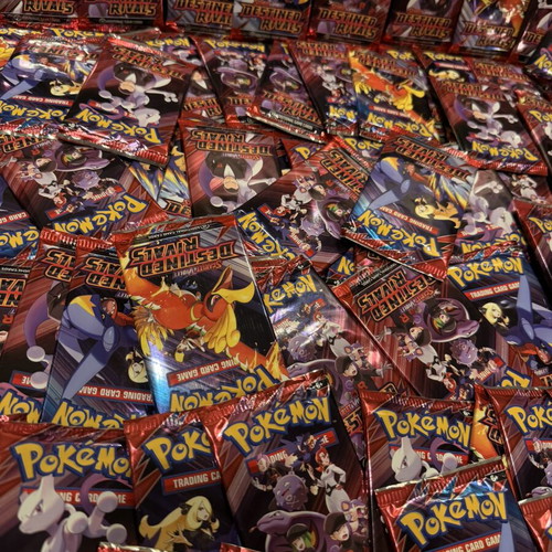 Pokemon TCG Destined Rivals Booster Packs 3x new sealed