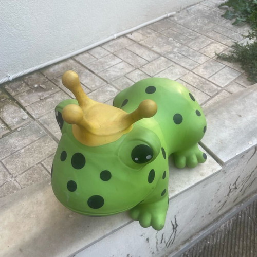 Jumpy Hop Hop inflatable frog used