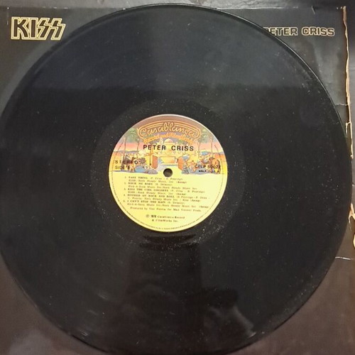 Peter Criss Kiss vinyl record