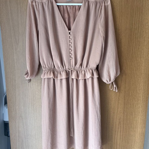 H&M Pink Midi Dress XS like new