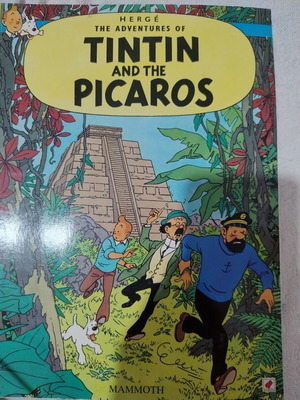 Tintin and the Picaros comic book new, collectible