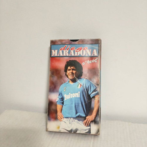 Diego Maradona The God VHS tape used
