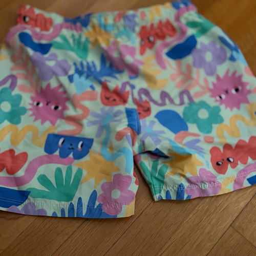 H&M kids' swimsuit used, size 8-10, colorful