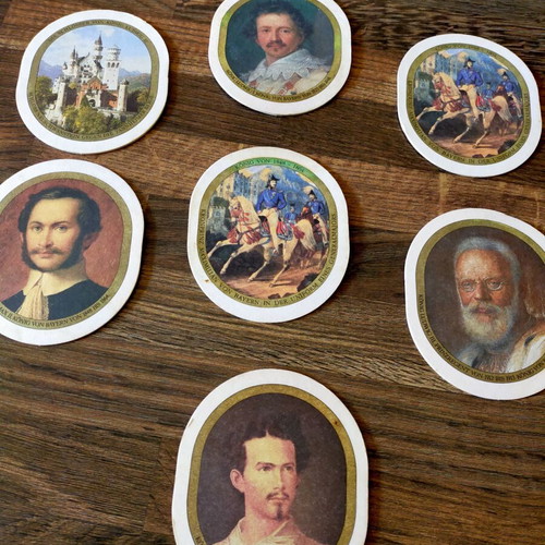 Collection of 7 pieces used
