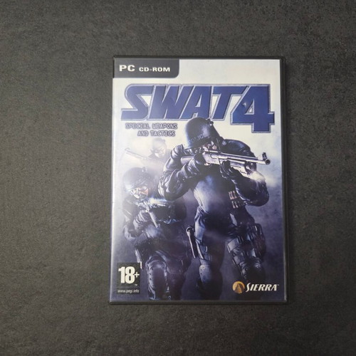 Swat 4 PC game 2005 used, English version, 2 CDs with manual