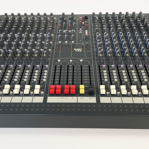 Spirit LX7 Soundcraft 16-Channel Audio Mixer like new