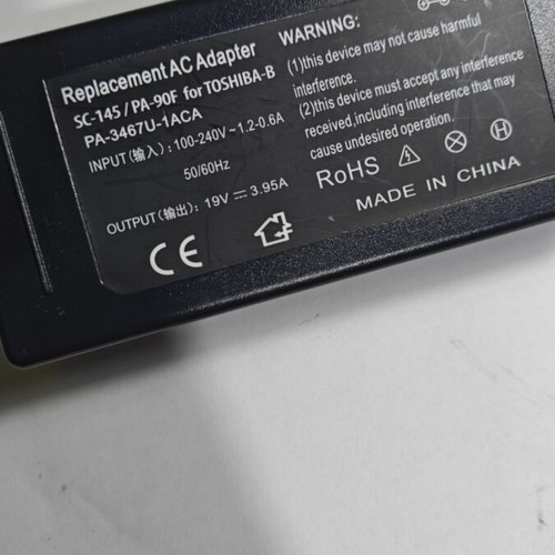 Notebook charger for Toshiba and Asus 90 watt like new
