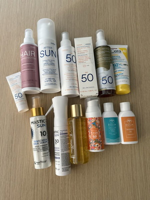 Προϊόντα suncare καινούργια
