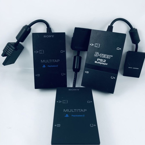 Sony PlayStation 2 PS2 Multitap set of 3 for repair or parts