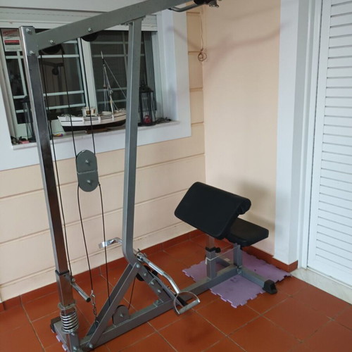 X-Fit Xtreme Sports Multi-Gym with Back Pulley, Rowing and Biceps Pad like new