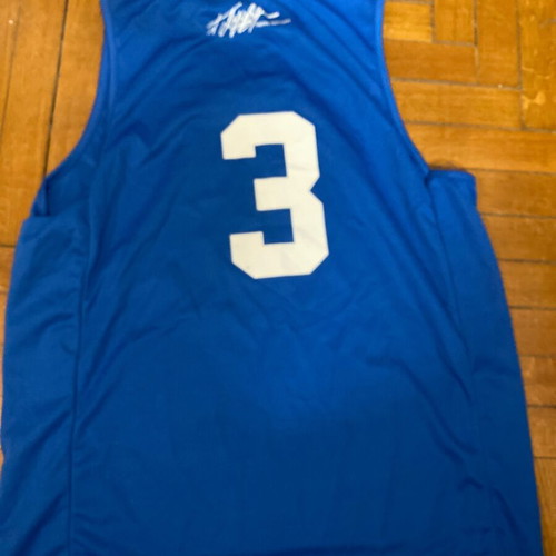 Aegeanball Syros 2015 Jersey used with Printezis autograph