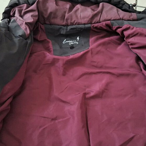 Emerson Women's Black Puffer Jacket with Hood size S used