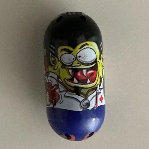 Mighty Beanz collectible set with weird monster characters, like new