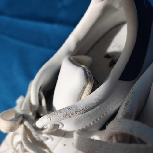 Adidas Stan Smith Ortholite sneakers used white with blue details