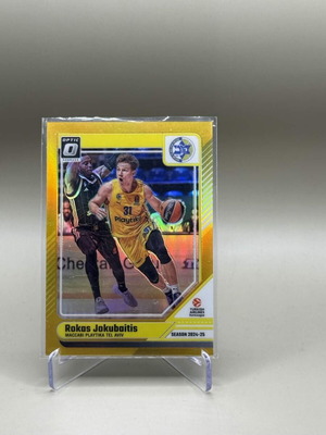 Rokas Jokubaitis Donruss Basketball Euroleague Optic Gold Card 2024/25 like new
