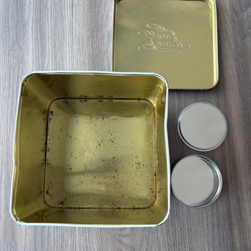 Frou Frou and Four Seasons metal boxes, set of 2