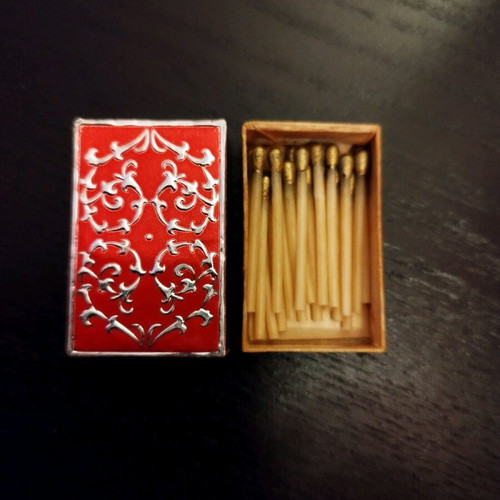 Vintage matchbox used, made in Italy, collectible