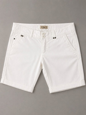 Shorts used size M, cotton, white