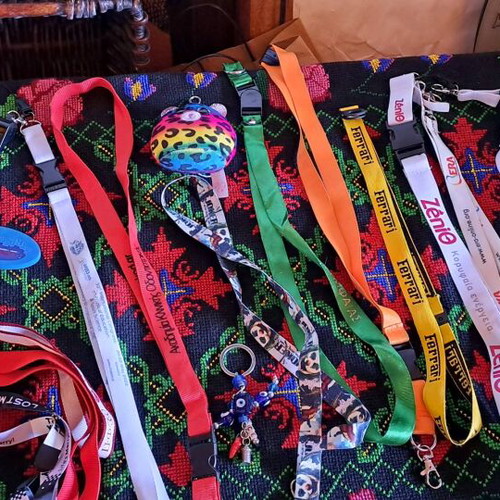 Keychains used, pack all together